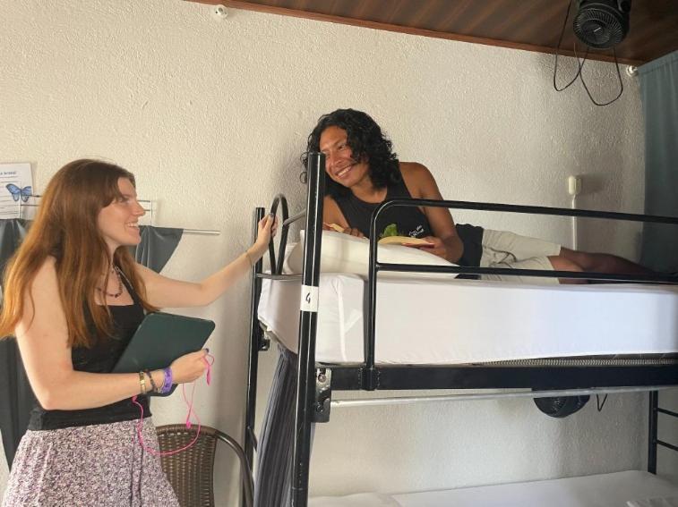 Alpha Arenal Hostel ラ・フォルトゥナ エクステリア 写真